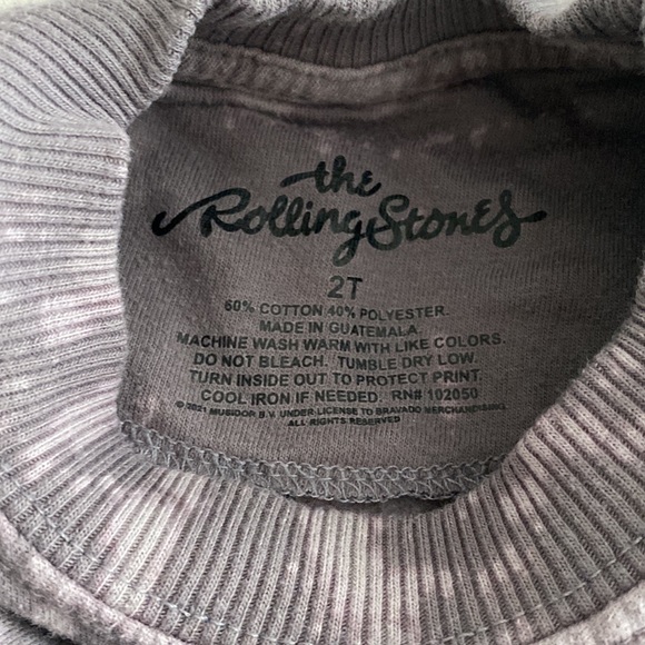 Rolling Stones Tie Dye Sweatshirt - Picture 7 of 9